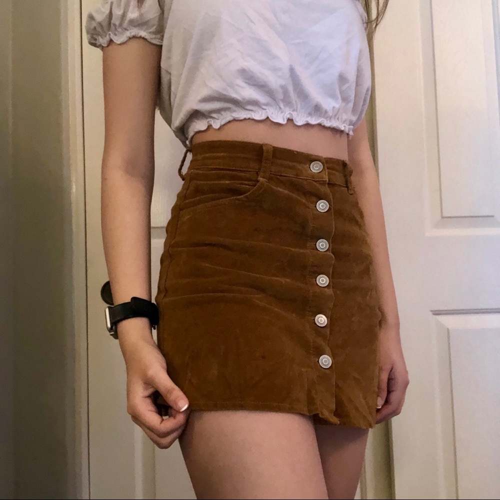 Brandy Melville corduroy skirt